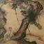 Gaston SUISSE (1896-1988) - Paysage chinois.